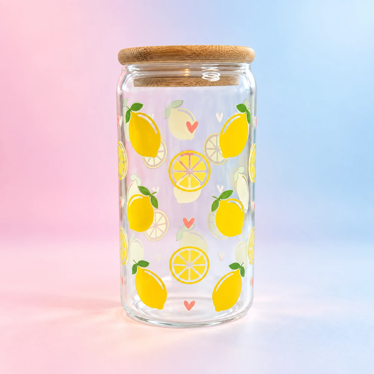Lemon Love Glass Cup
