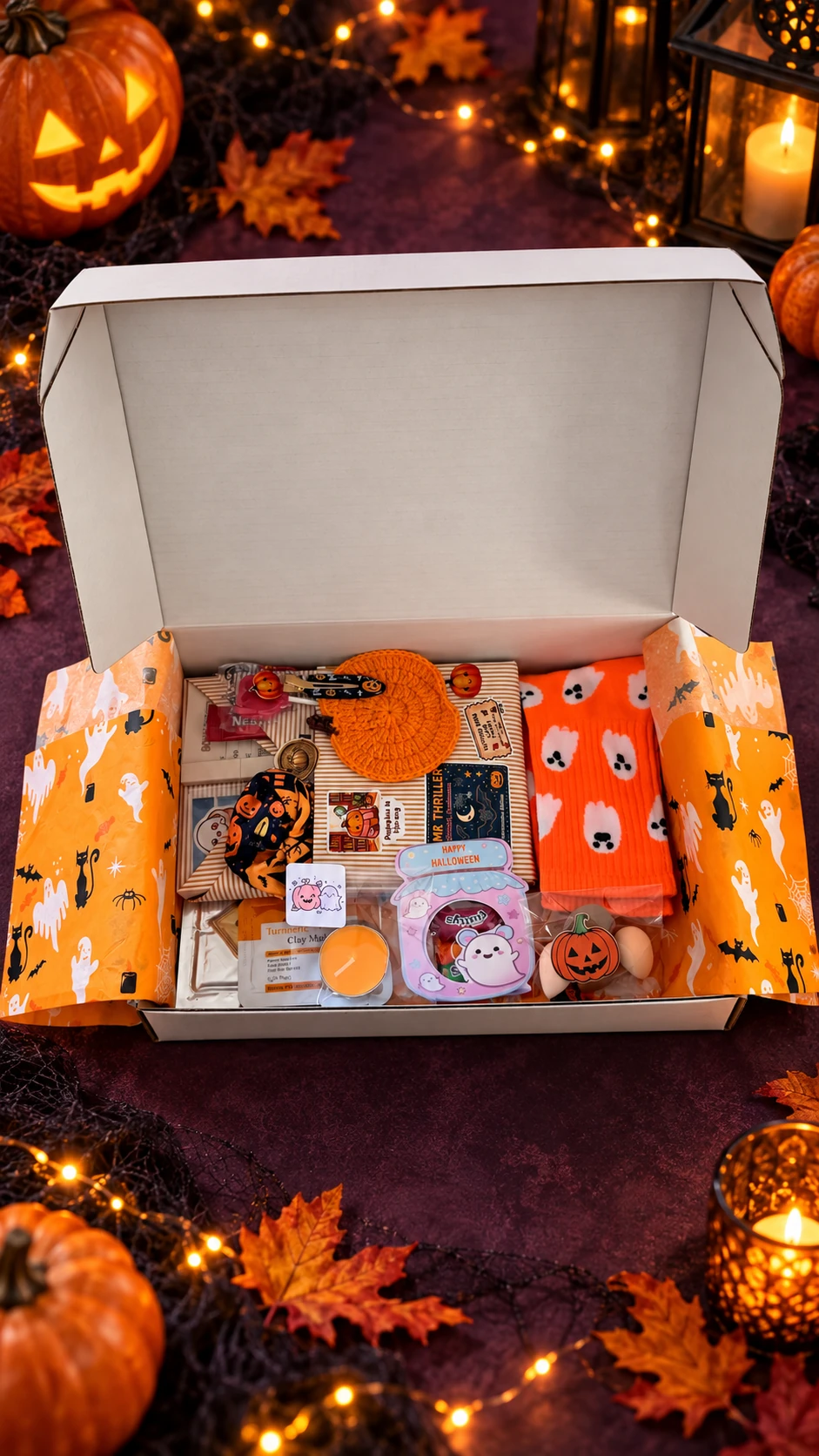 Halloween Bookworm Gift Box