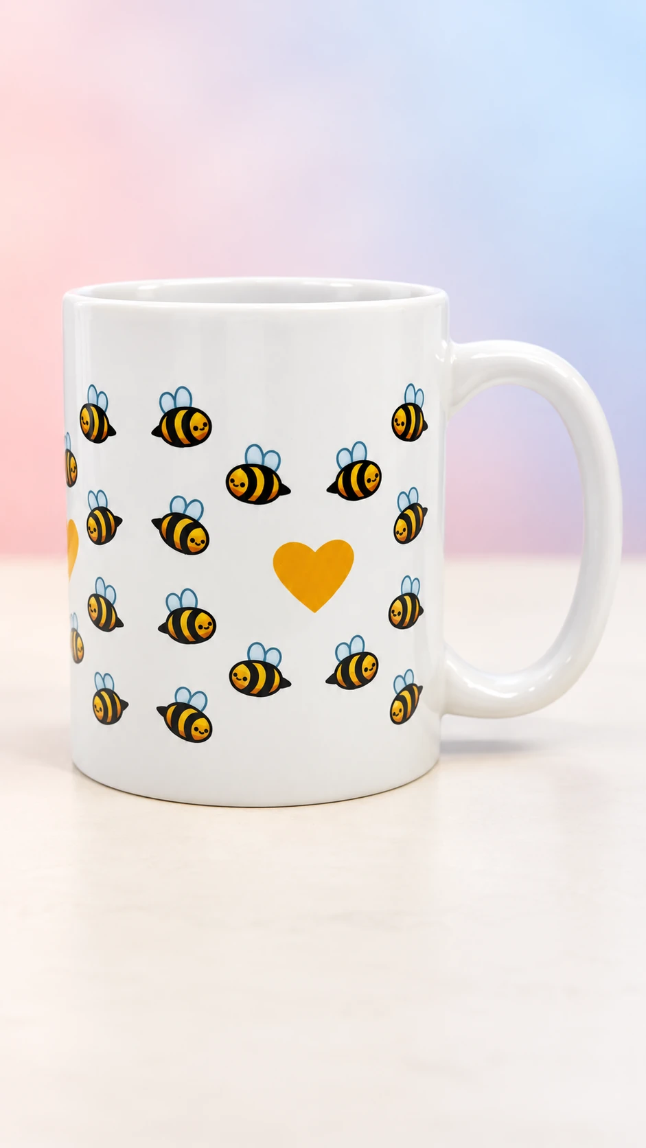Bee Heart Pattern