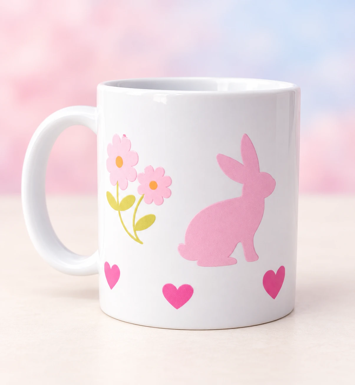 Pink Easter Bunny