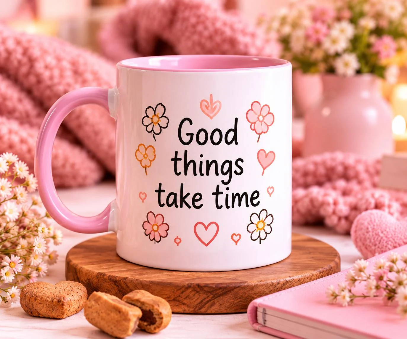Good Things Take Time Mug