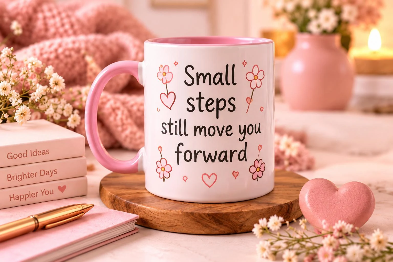 Small Steps Move You Forward Mug