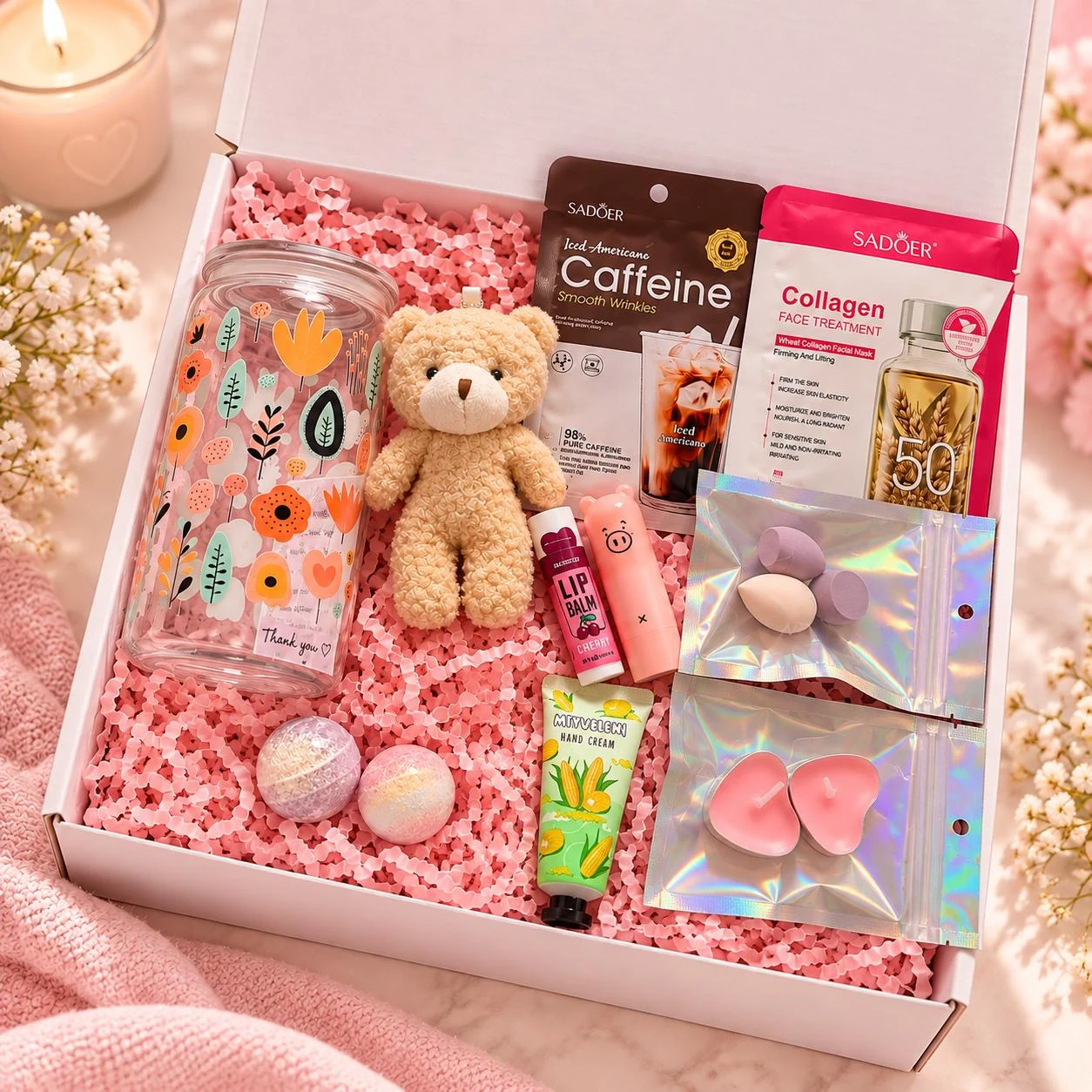 Pink Pamper Gift Box