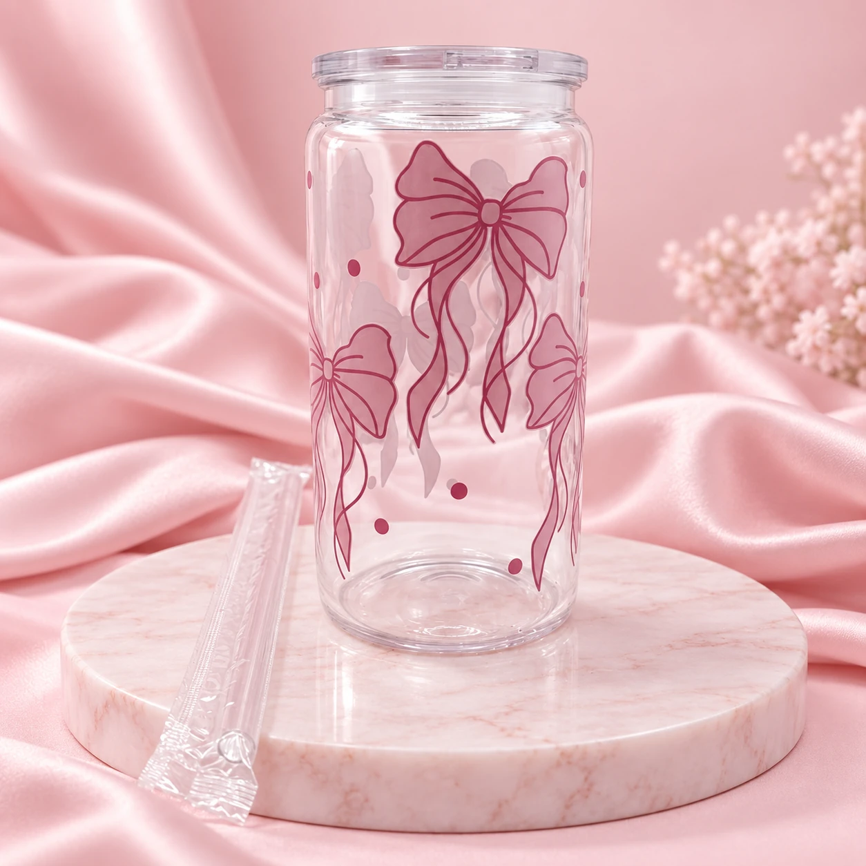 Pink Bows Cup