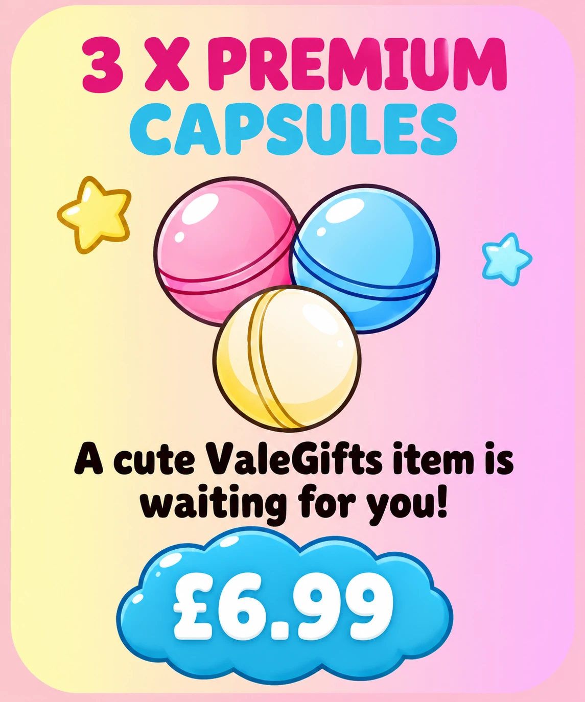 3 × Premium Capsules